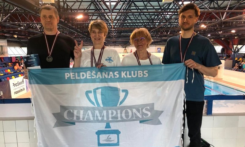 Чемпионат Латвии по плаванию мастерс 2023