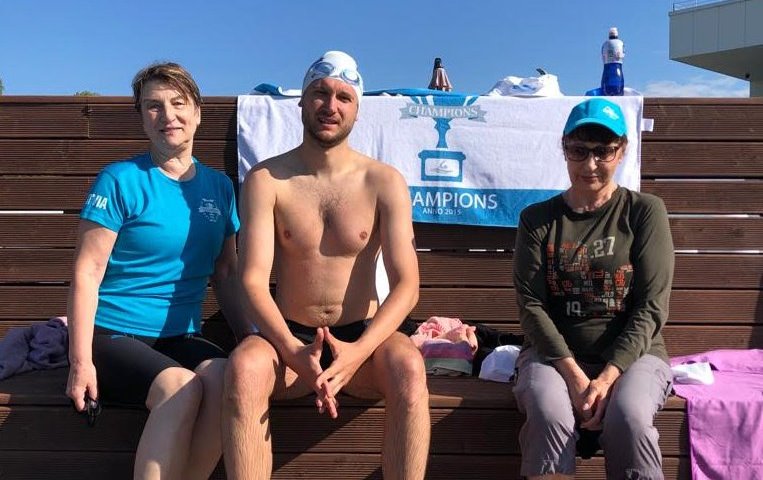 Открытые соревнования по плаванию мастерс в Резекне