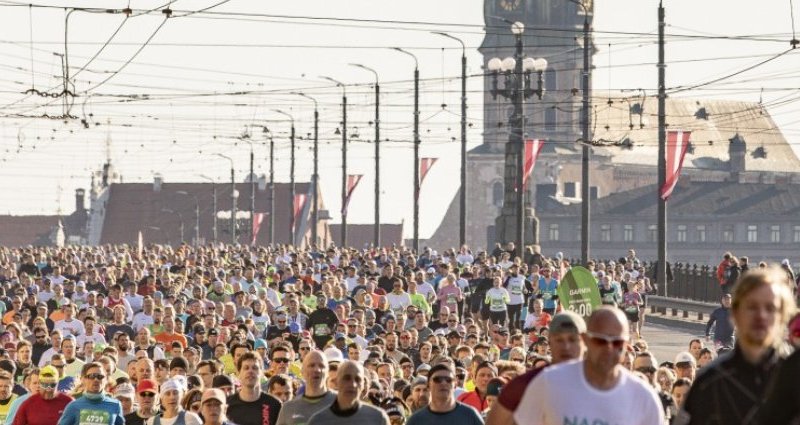Участие в Рижском полумарафоне
